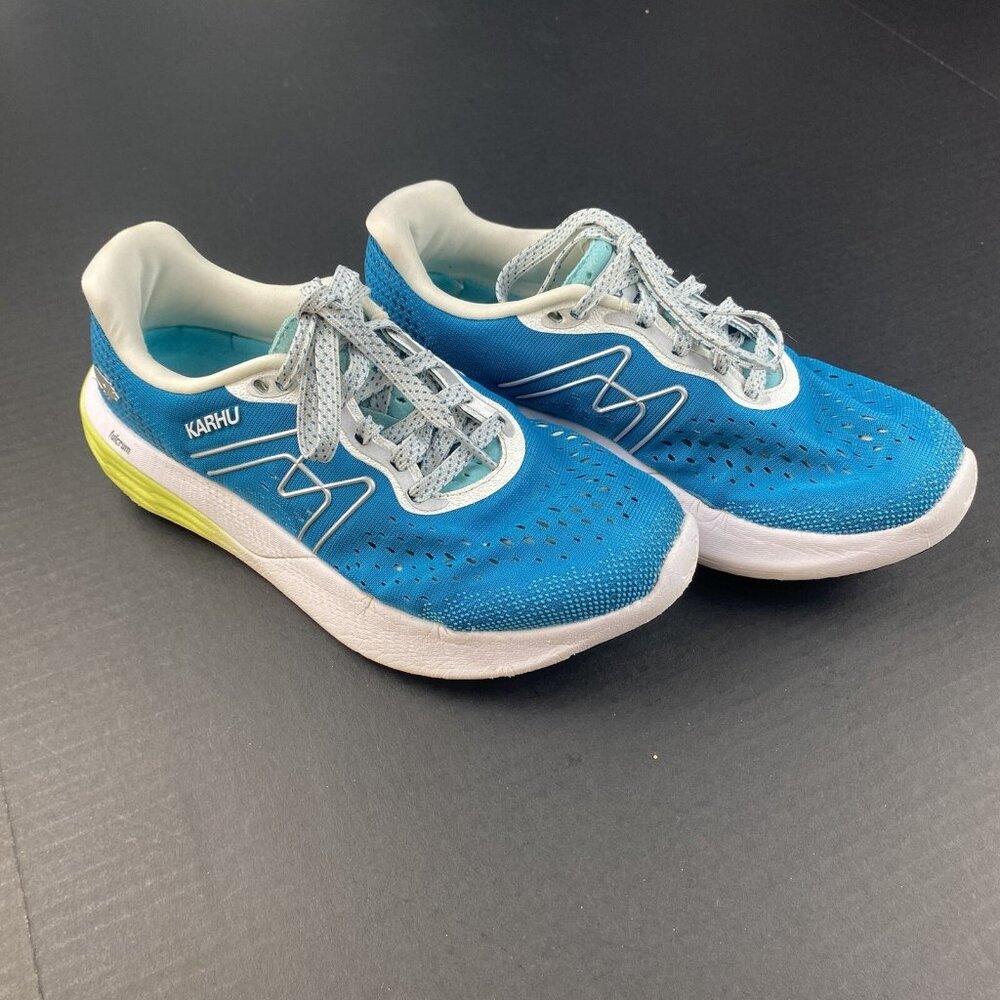 Karhu Women Running Shoes Athletic Breathable Mesh Blue Sneaker Size 6.5 Comfort